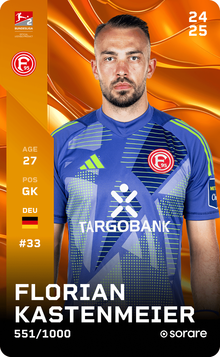 Florian Kastenmeier 2024-25 • Limited 551/1000