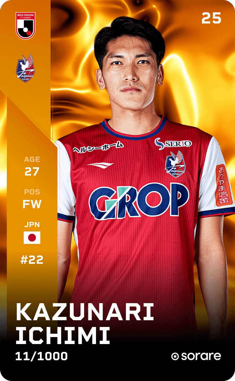Kazunari Ichimi 2025-26 • Limited 11/1000