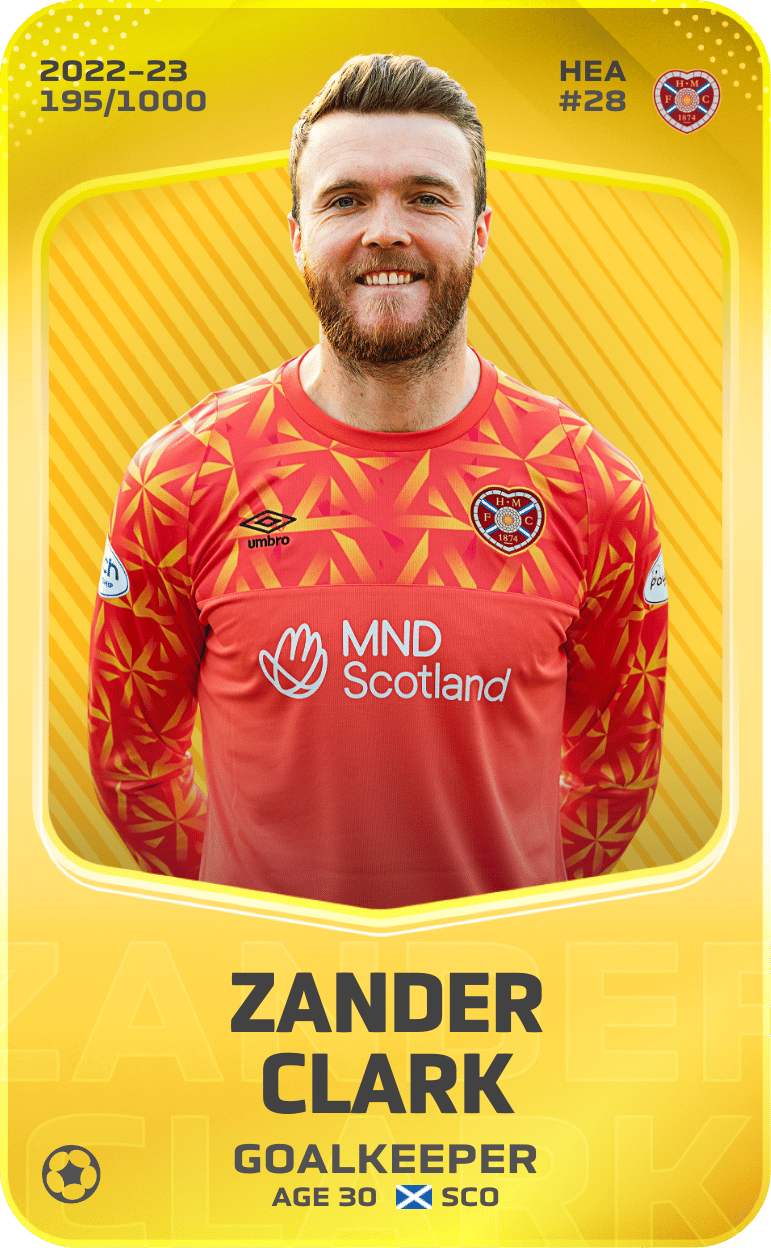 Zander Clark 2022-23 • Limited 195/1000