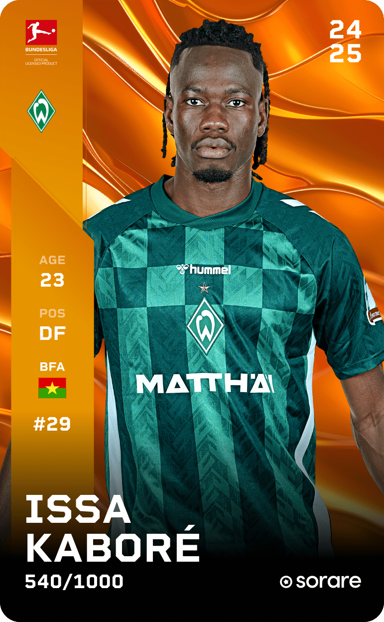 Issa Kaboré 2024-25 • Limited 540/1000
