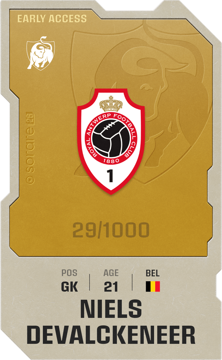 Niels Devalckeneer 2025-26 • Limited 29/1000