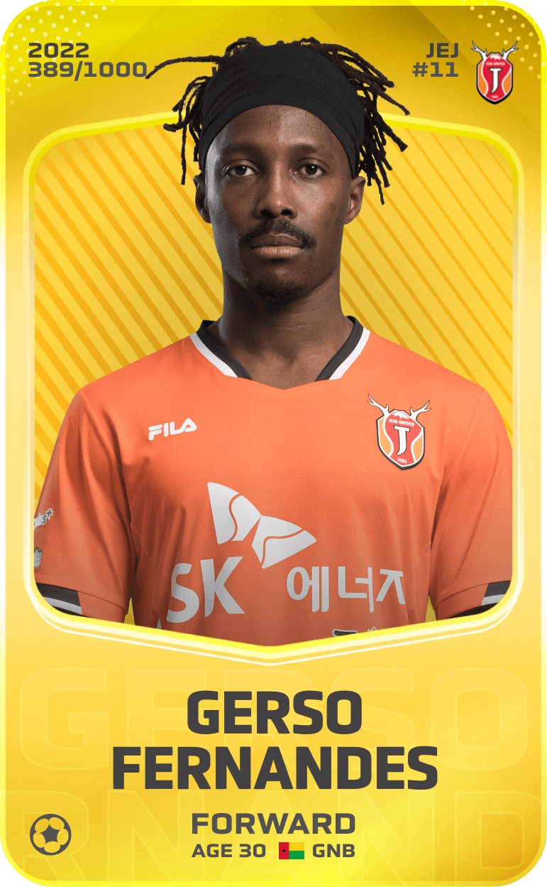 Gerso Fernandes 2022-23 • Limited 389/1000