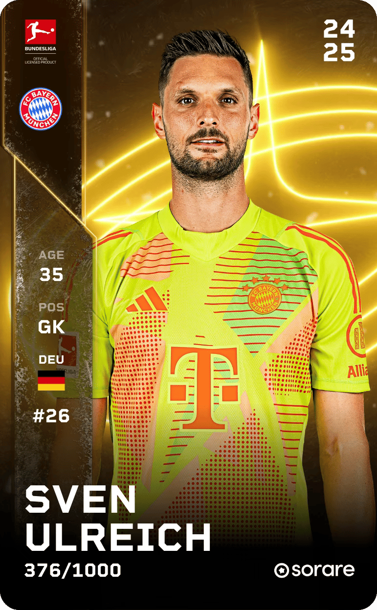 Sven Ulreich 2024-25 • Limited 376/1000