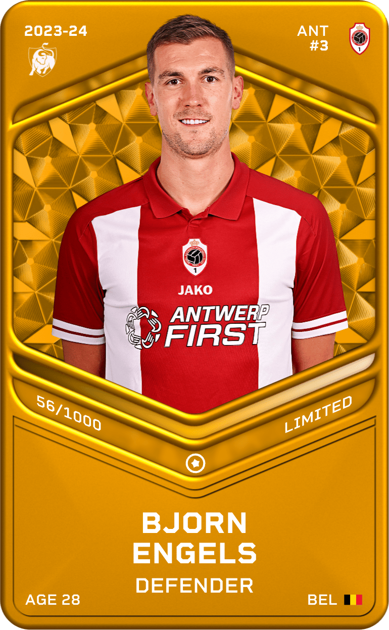 Bjorn Engels 2023-24 • Limited 56/1000