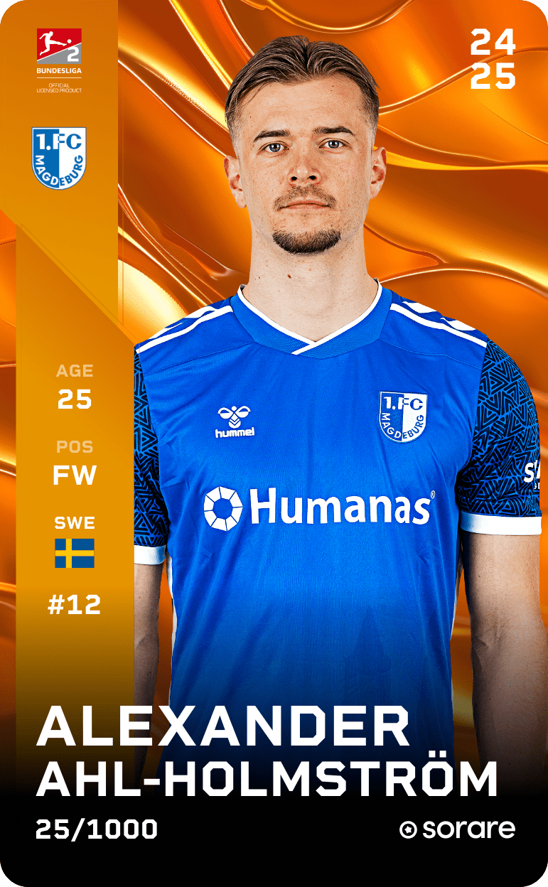 Alexander Ahl-Holmström 2024-25 • Limited 25/1000