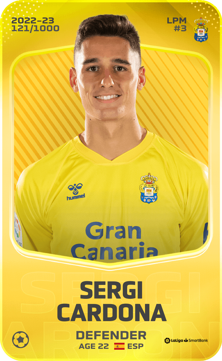 Sergi Cardona 2022-23 • Limited 121/1000