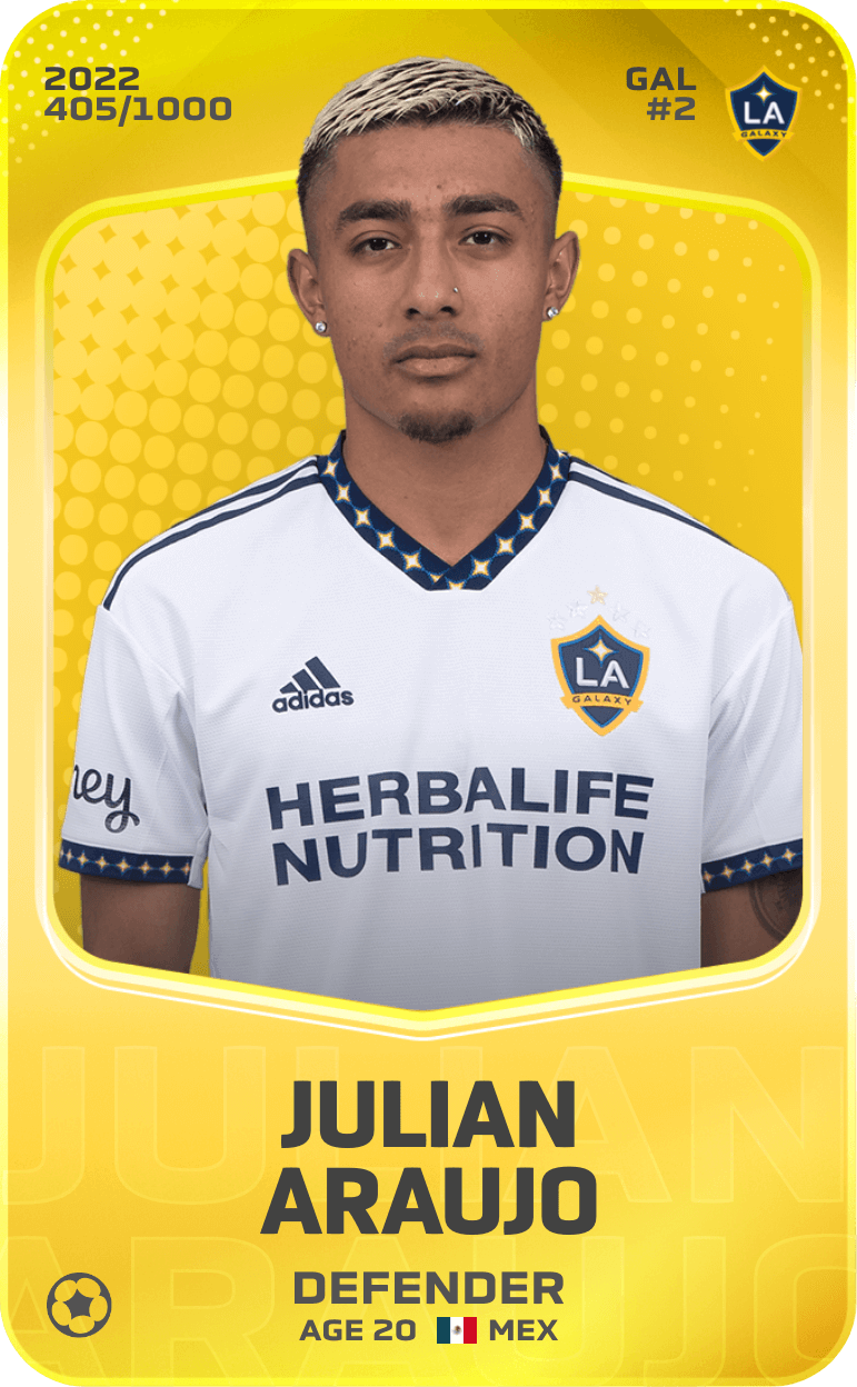 Julian Araujo 2022-23 • Limited 405/1000
