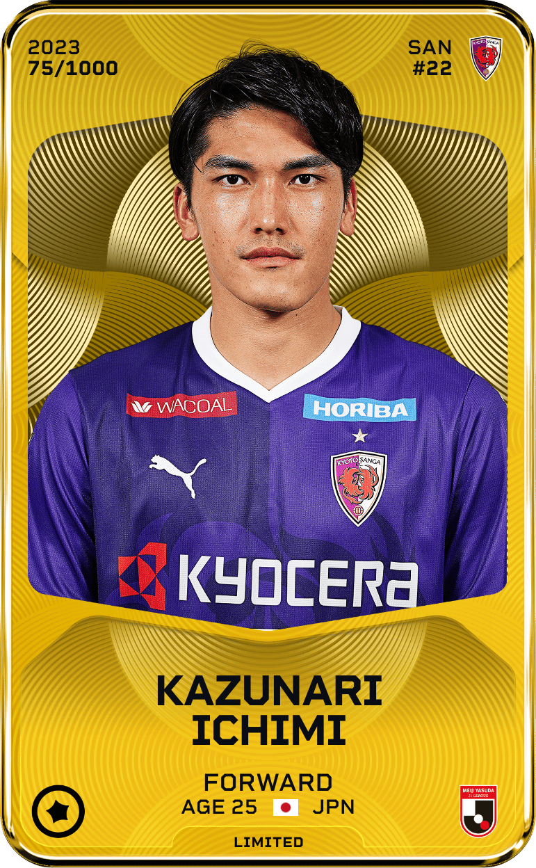 Kazunari Ichimi 2023-24 • Limited 75/1000