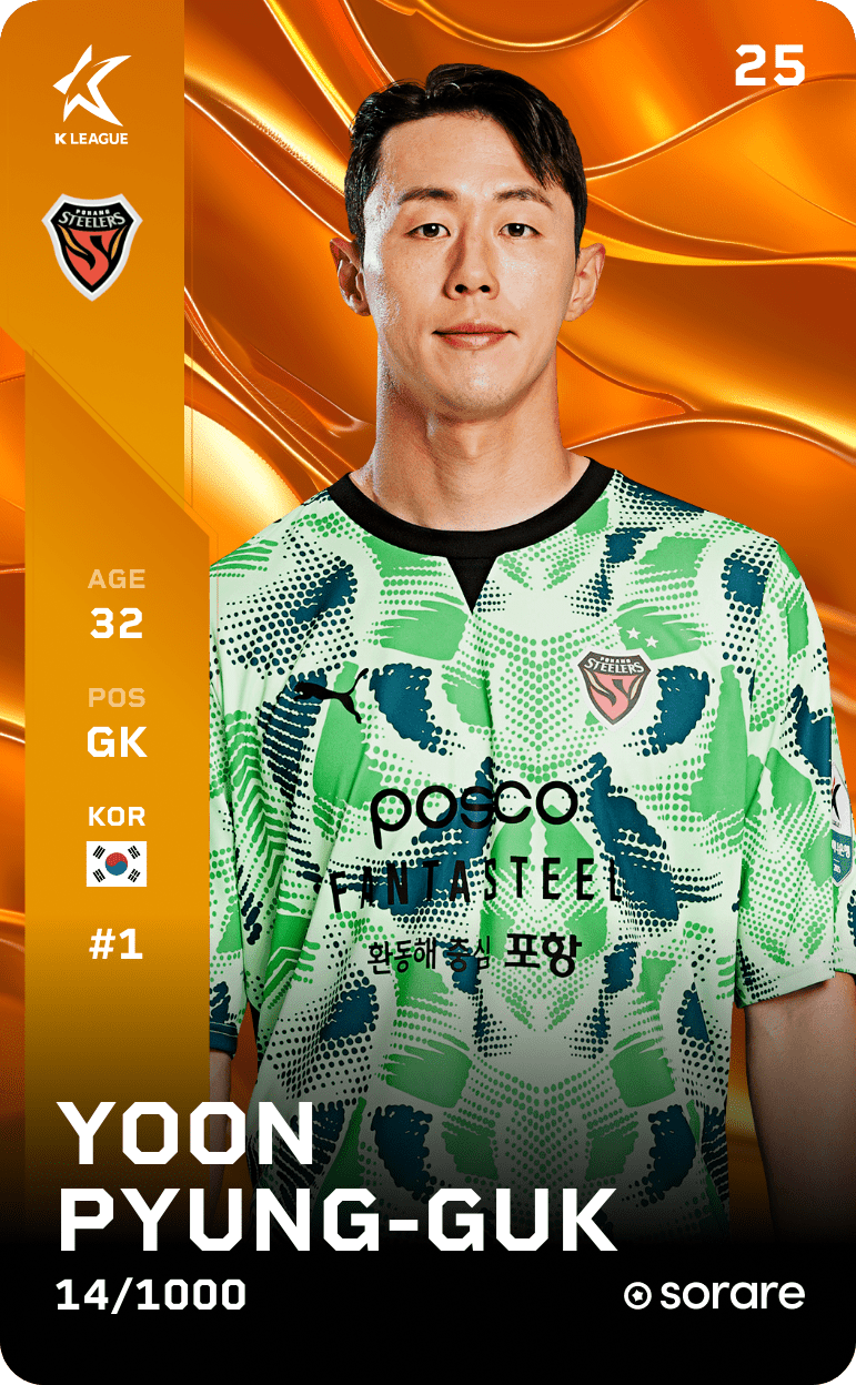 Yun Pyeong-Gook 2025-26 • Limited 14/1000