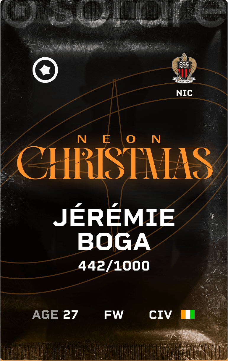 Jérémie Boga 2024-25 • Limited 442/1000
