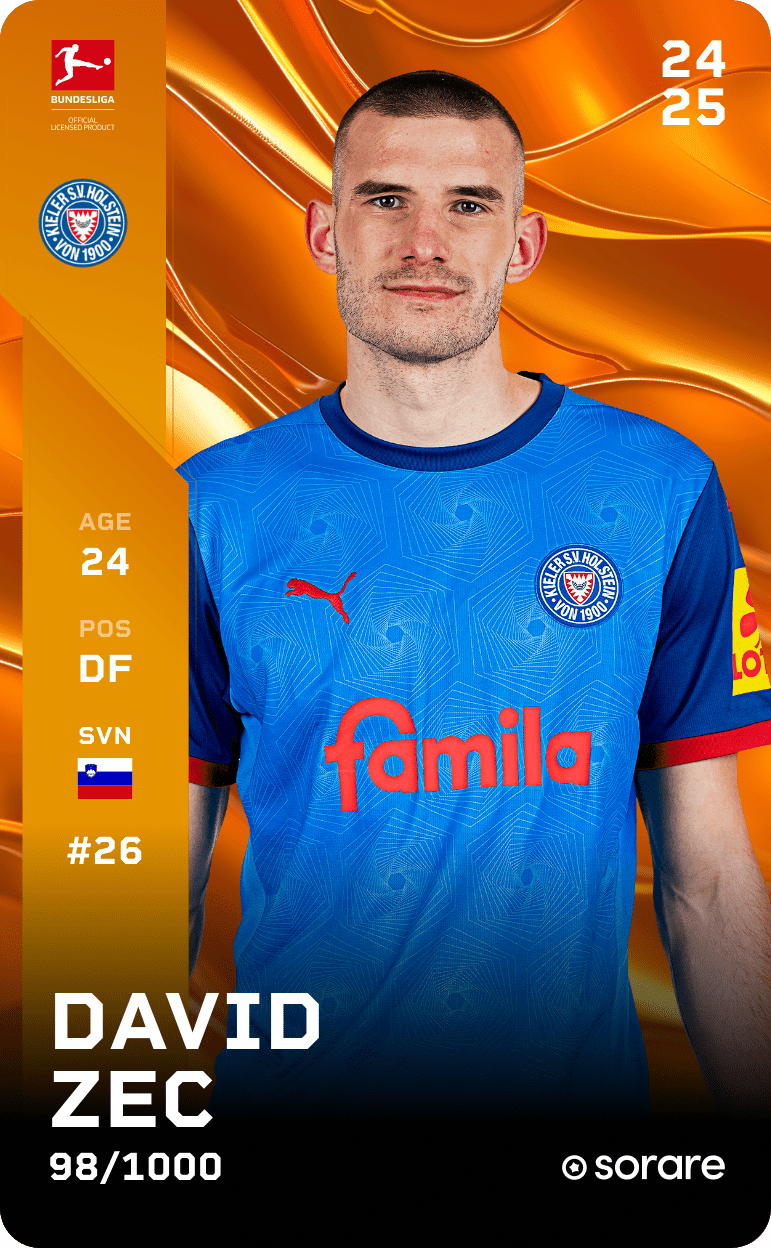 David Zec 2024-25 • Limited 98/1000