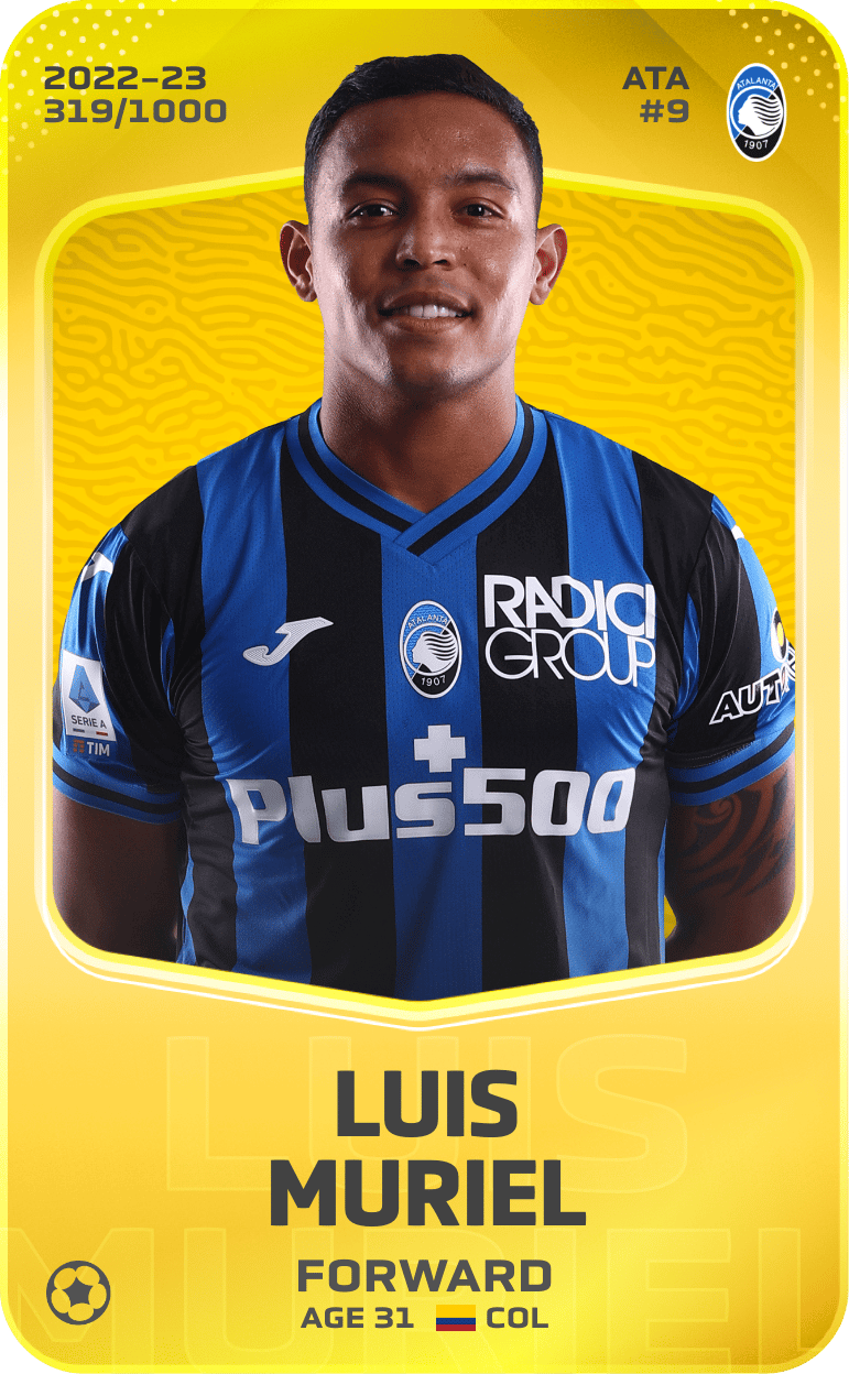 Luis Muriel 2022-23 • Limited 319/1000