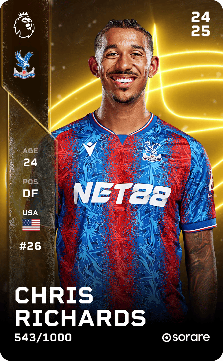Chris Richards 2024-25 • Limited 543/1000