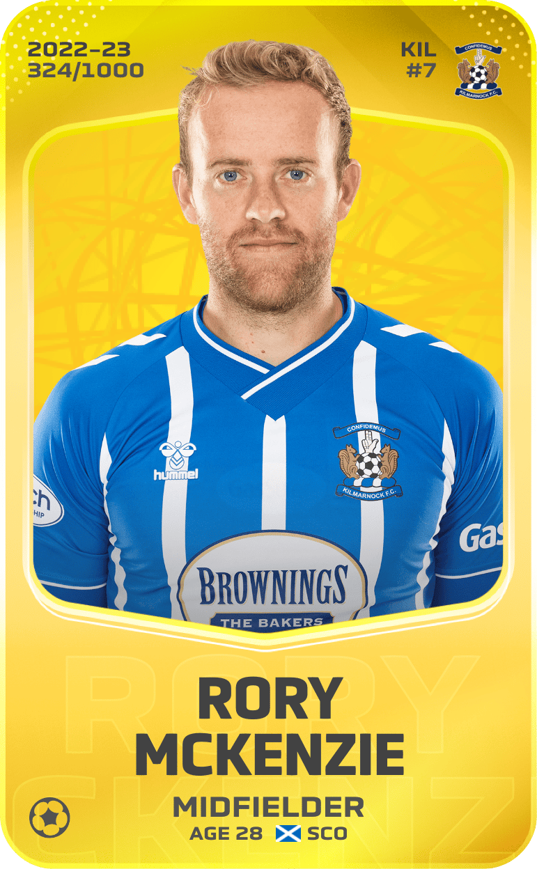 Rory McKenzie 2022-23 • Limited 324/1000