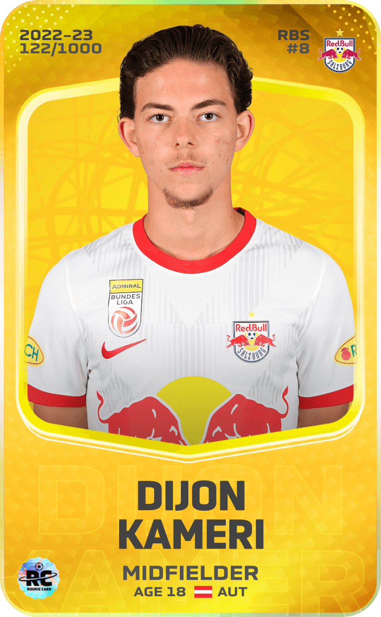 Dijon Kameri 2022-23 • Limited 122/1000