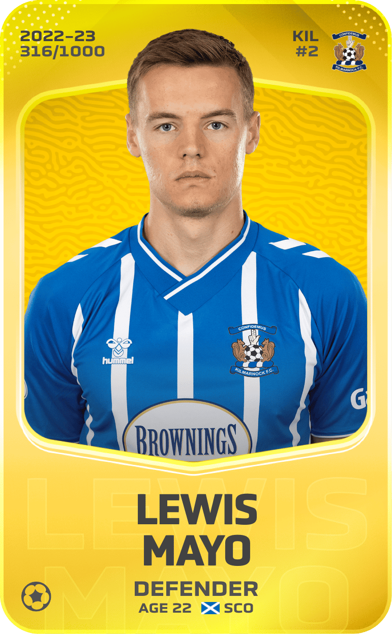 Lewis Mayo 2022-23 • Limited 316/1000