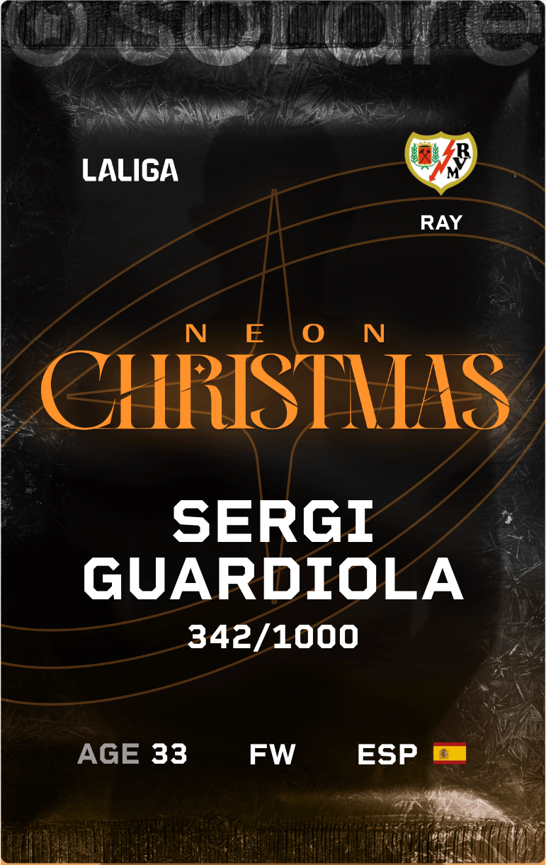 Sergi Guardiola 2024-25 • Limited 342/1000