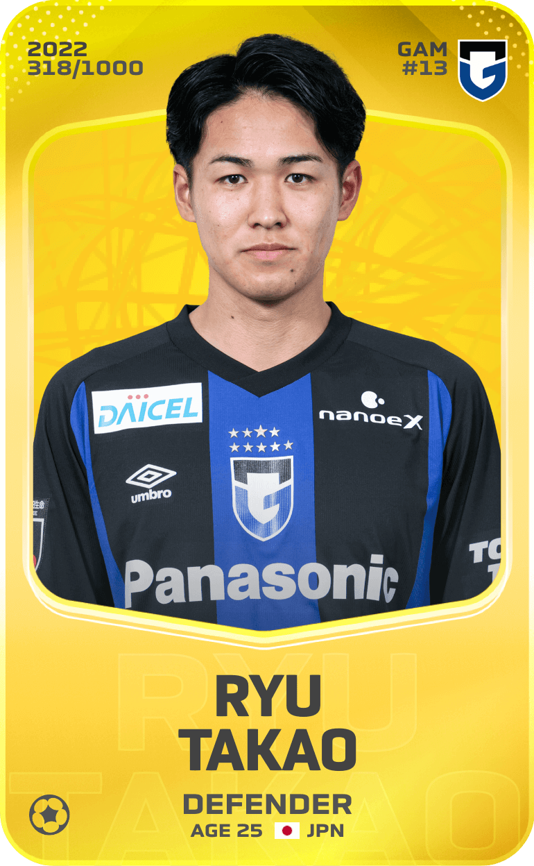 Ryu Takao 2022-23 • Limited 318/1000