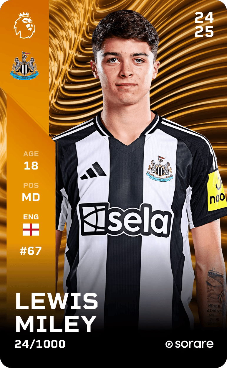 Lewis Miley 2024-25 • Limited 24/1000