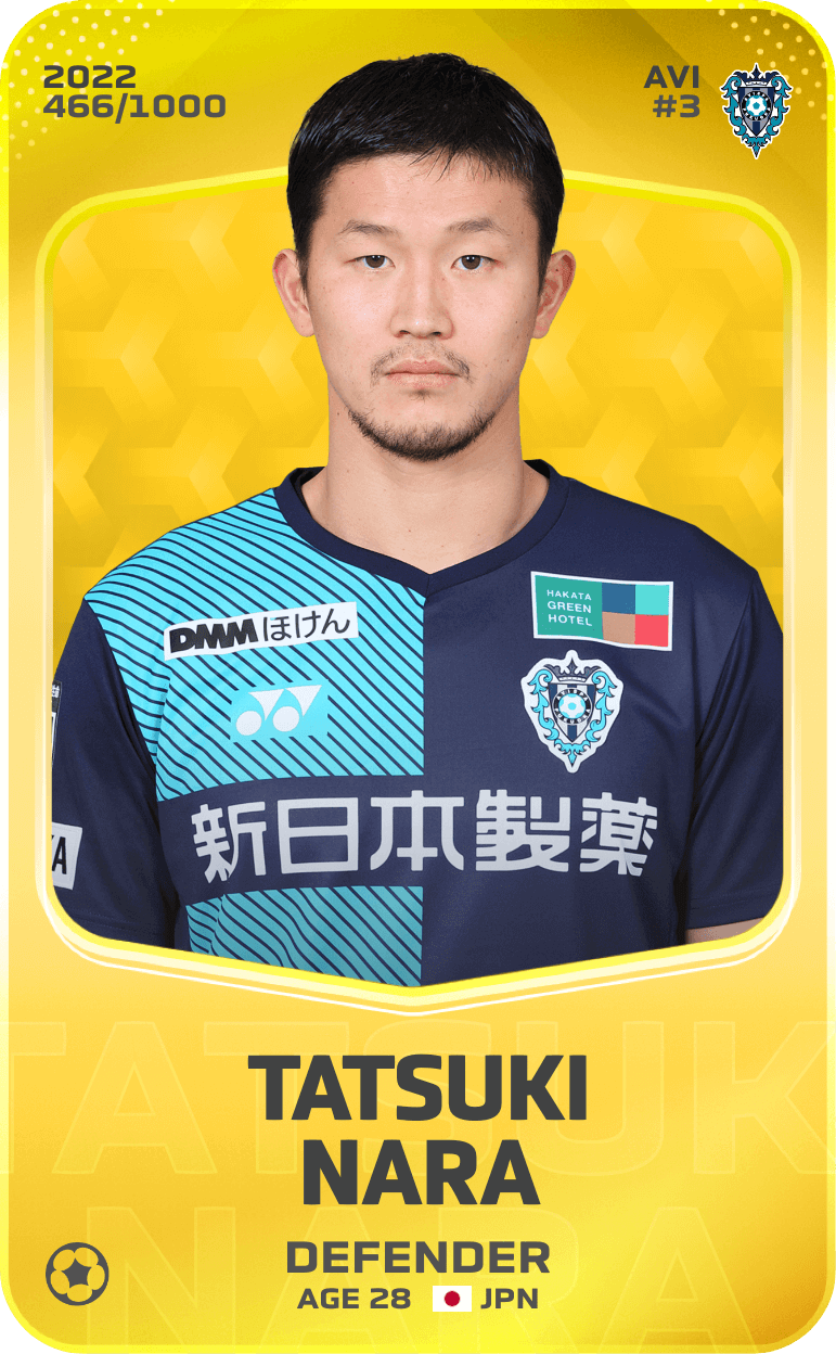 Tatsuki Nara 2022-23 • Limited 466/1000