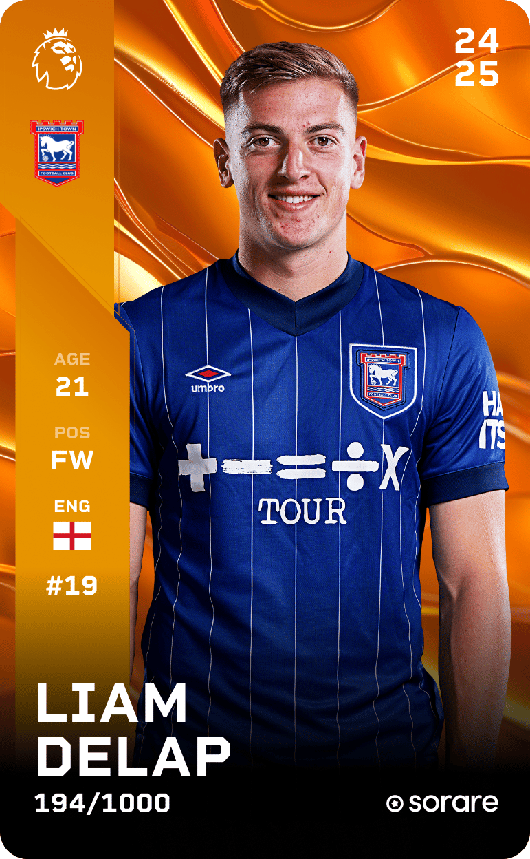 Liam Delap 2024-25 • Limited 194/1000