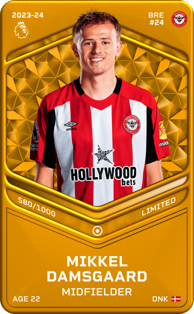 Mikkel Damsgaard 2023-24 • Limited 580/1000