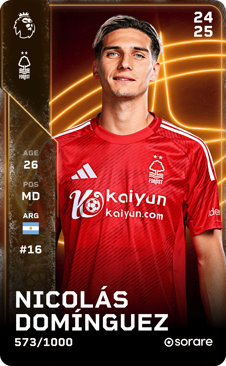 Nicolás Domínguez 2024-25 • Limited 573/1000