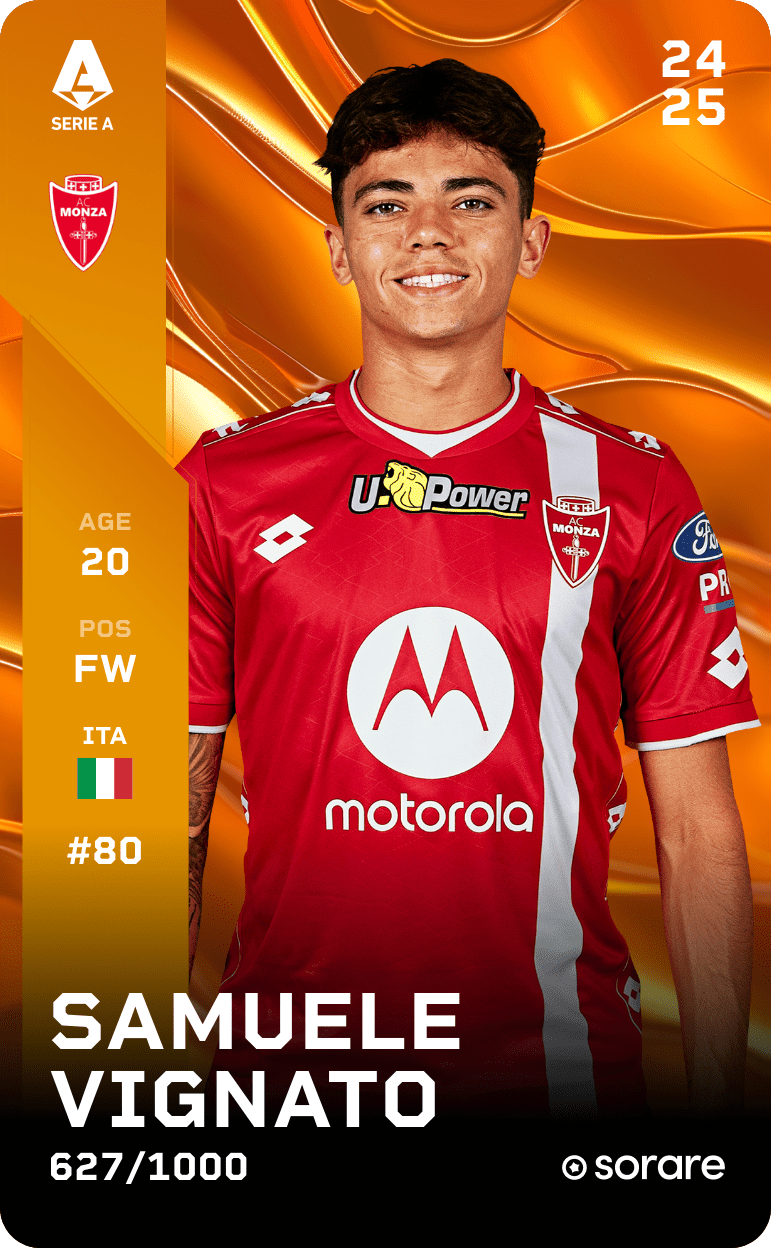 Samuele Vignato 2024-25 • Limited 627/1000
