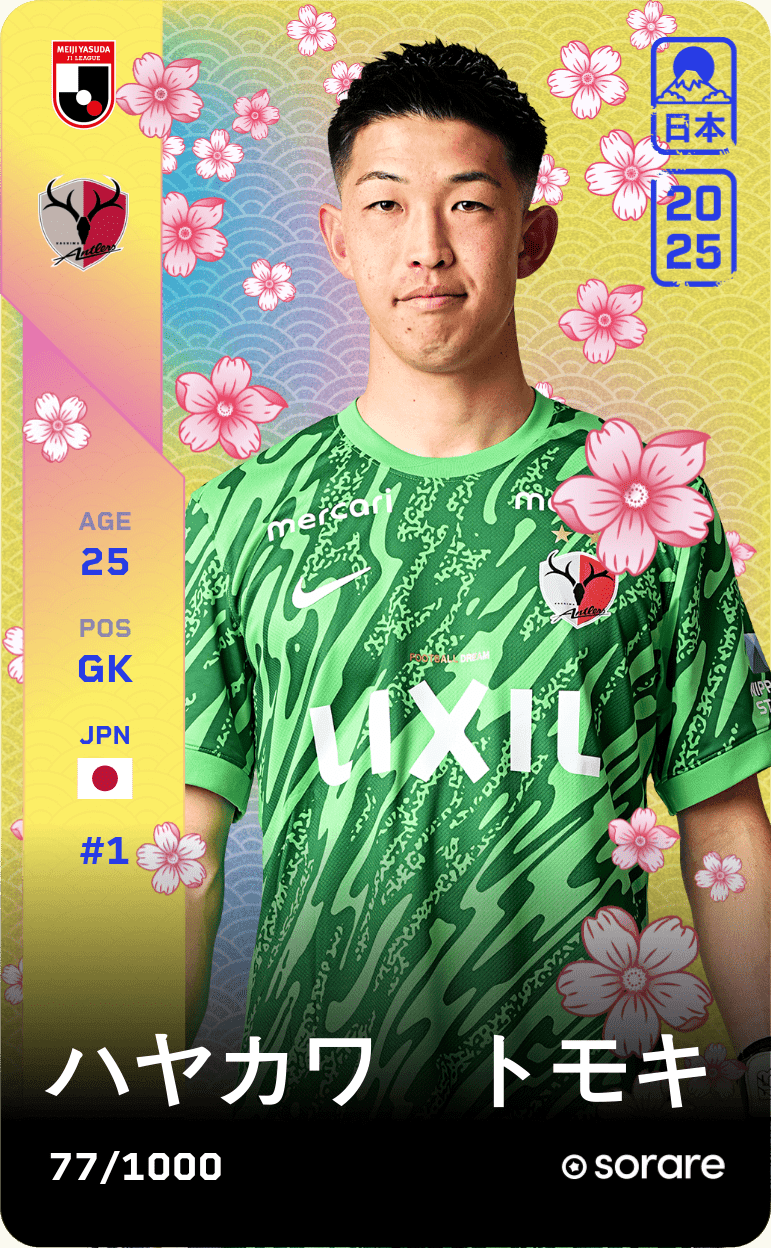 Tomoki Hayakawa 2025-26 • Limited 77/1000