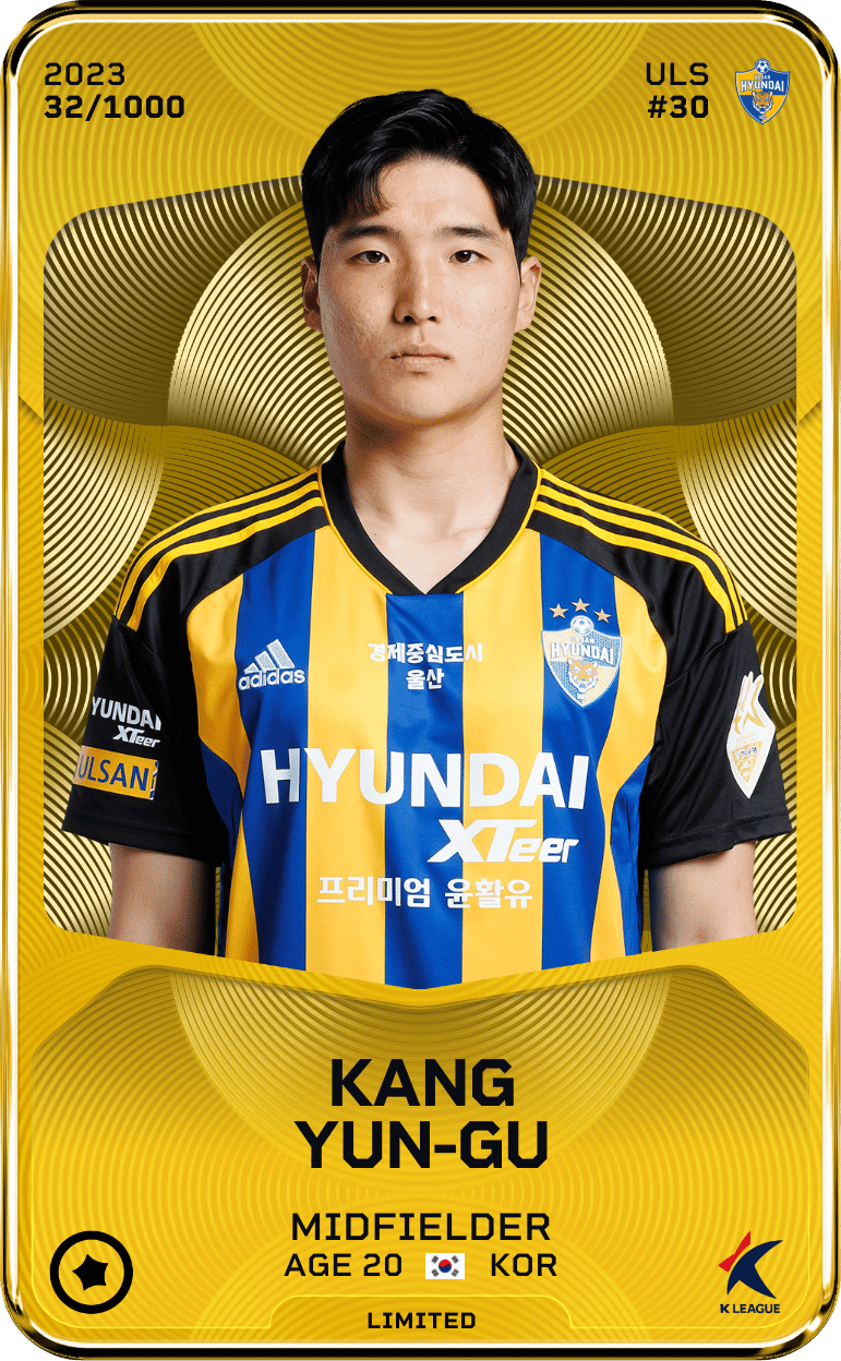 Kang Yun-Gu 2023-24 • Limited 32/1000