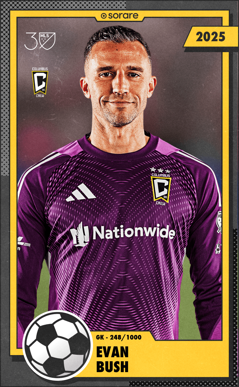 Evan Bush 2025-26 • Limited 248/1000