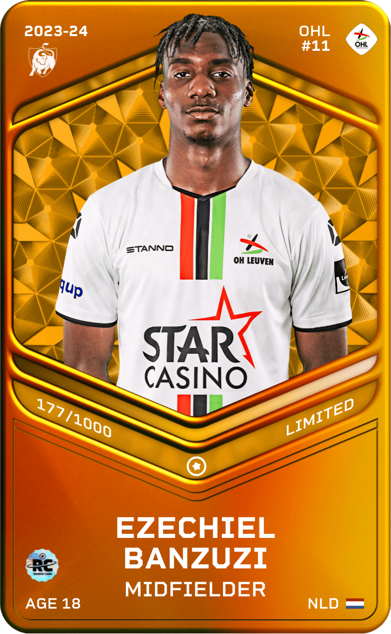 Ezechiel Banzuzi 2023-24 • Limited 177/1000