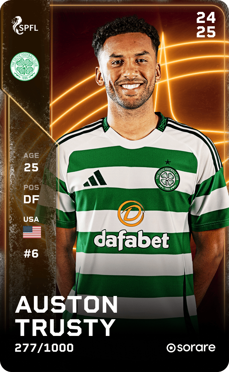 Auston Trusty 2024-25 • Limited 277/1000