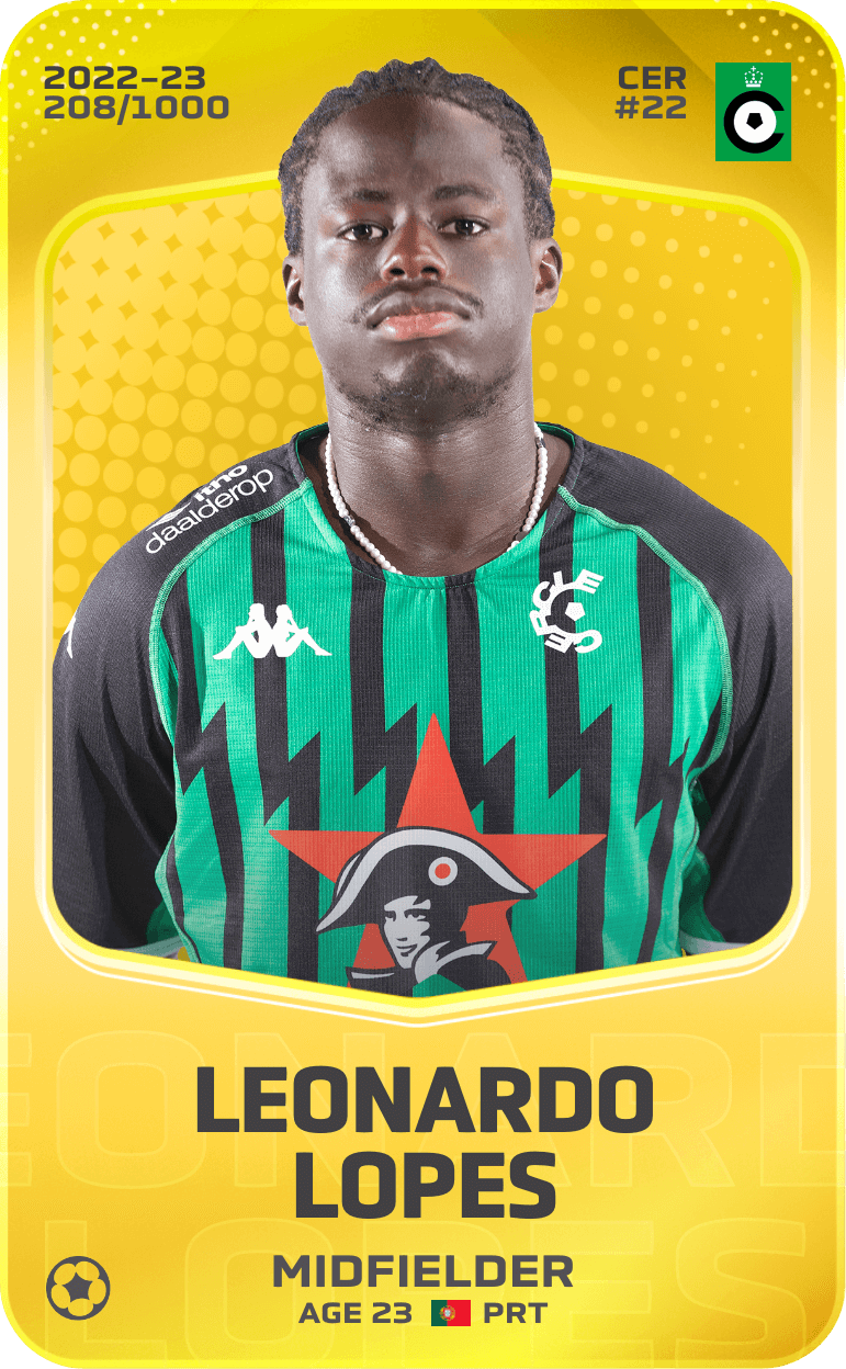 Leonardo Lopes 2022-23 • Limited 208/1000