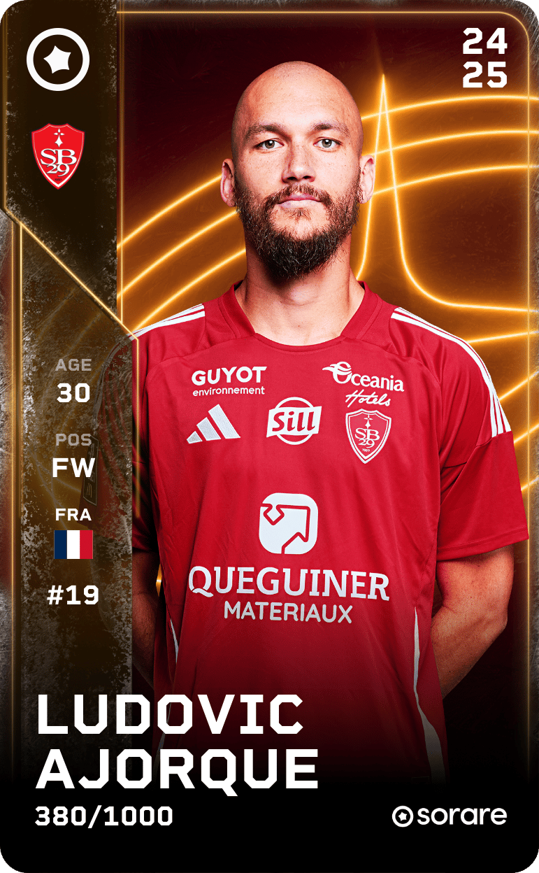 Ludovic Ajorque 2024-25 • Limited 380/1000