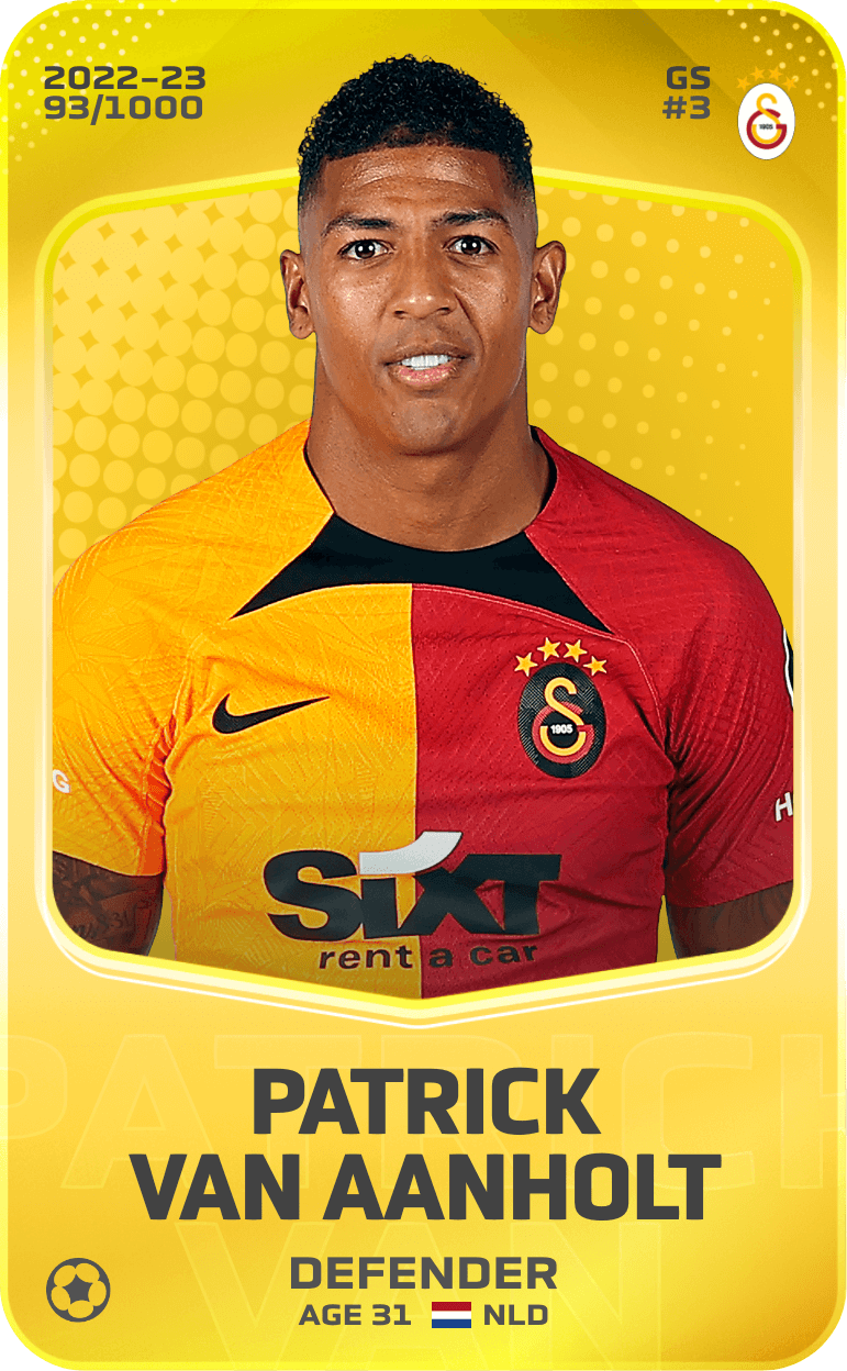Patrick van Aanholt 2022-23 • Limited 93/1000