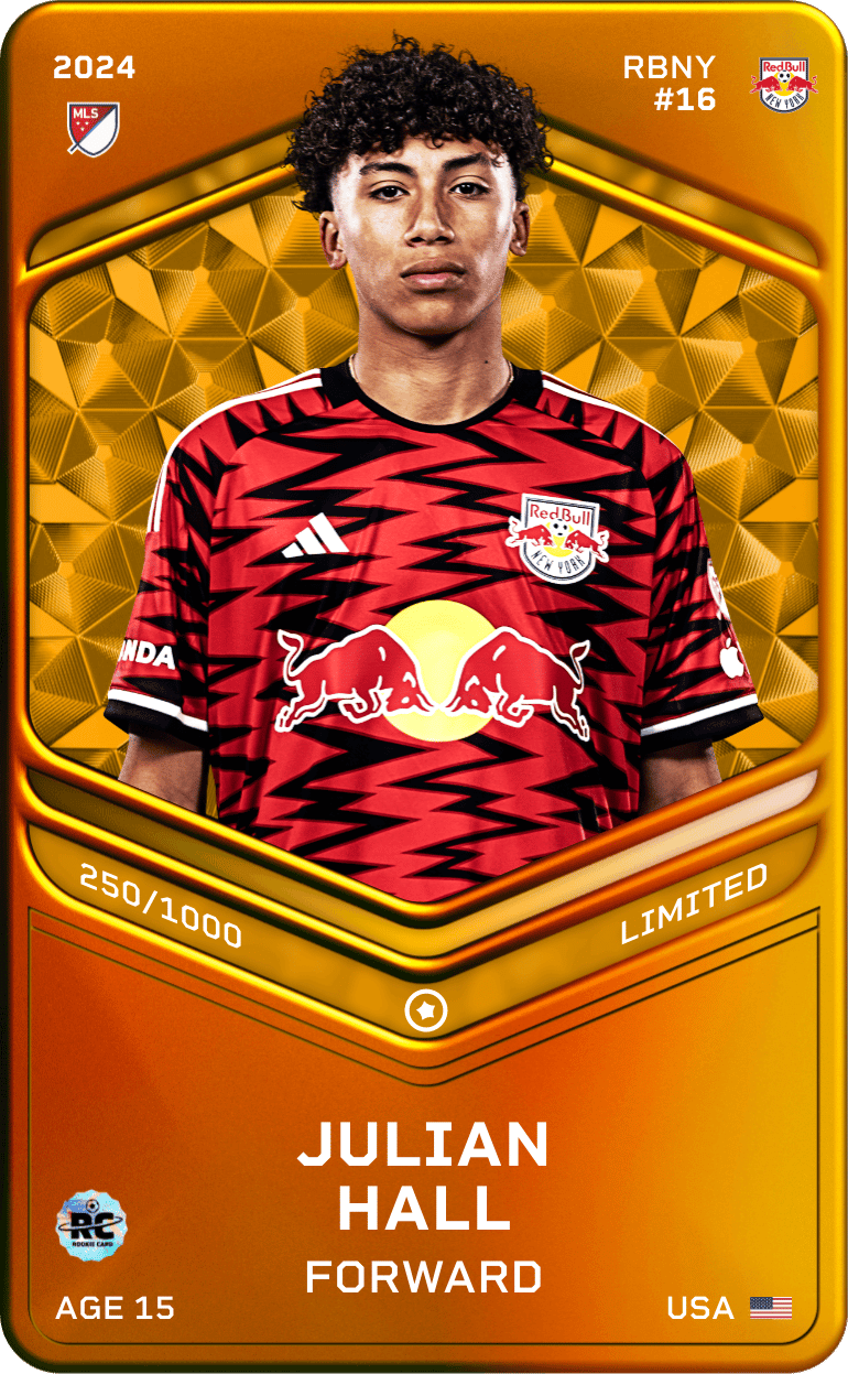 Julian Hall 2024-25 • Limited 250/1000