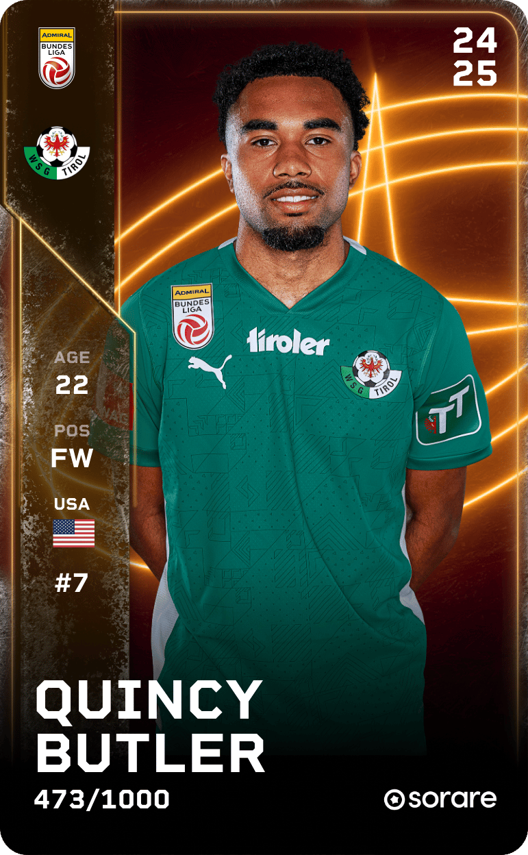 Quincy Butler 2024-25 • Limited 473/1000