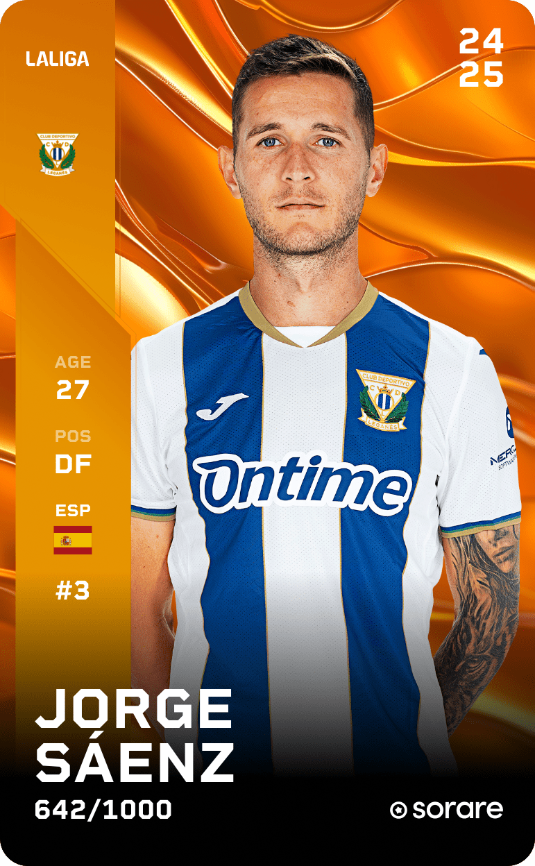 Jorge Sáenz 2024-25 • Limited 642/1000