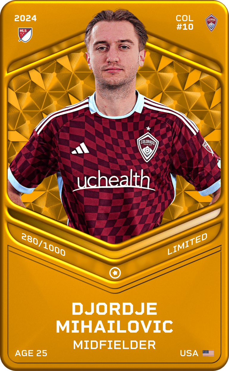 Djordje Mihailovic 2024-25 • Limited 280/1000