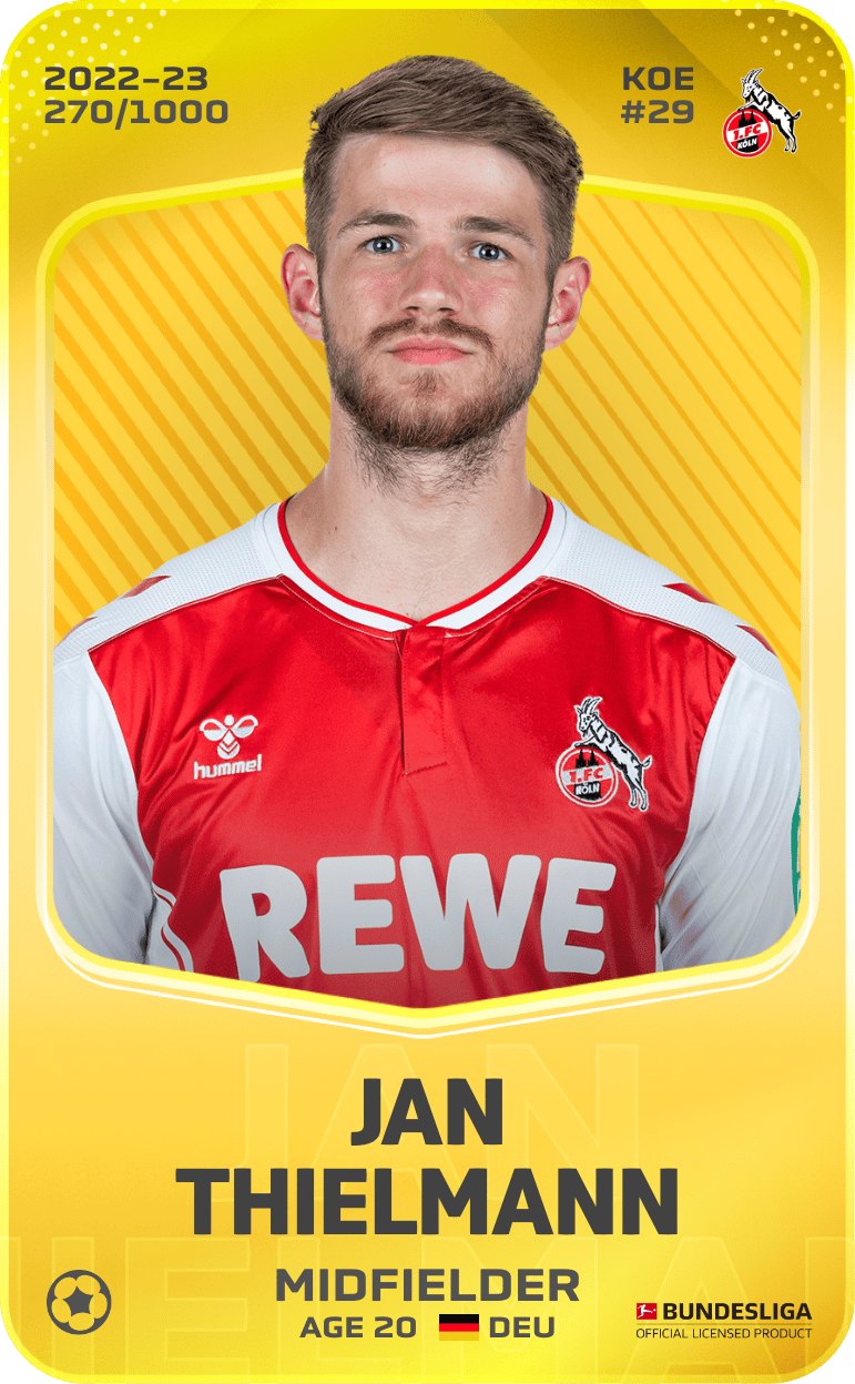 Jan Thielmann 2022-23 • Limited 270/1000