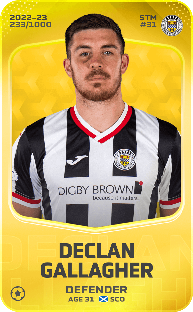 Declan Gallagher 2022-23 • Limited 233/1000