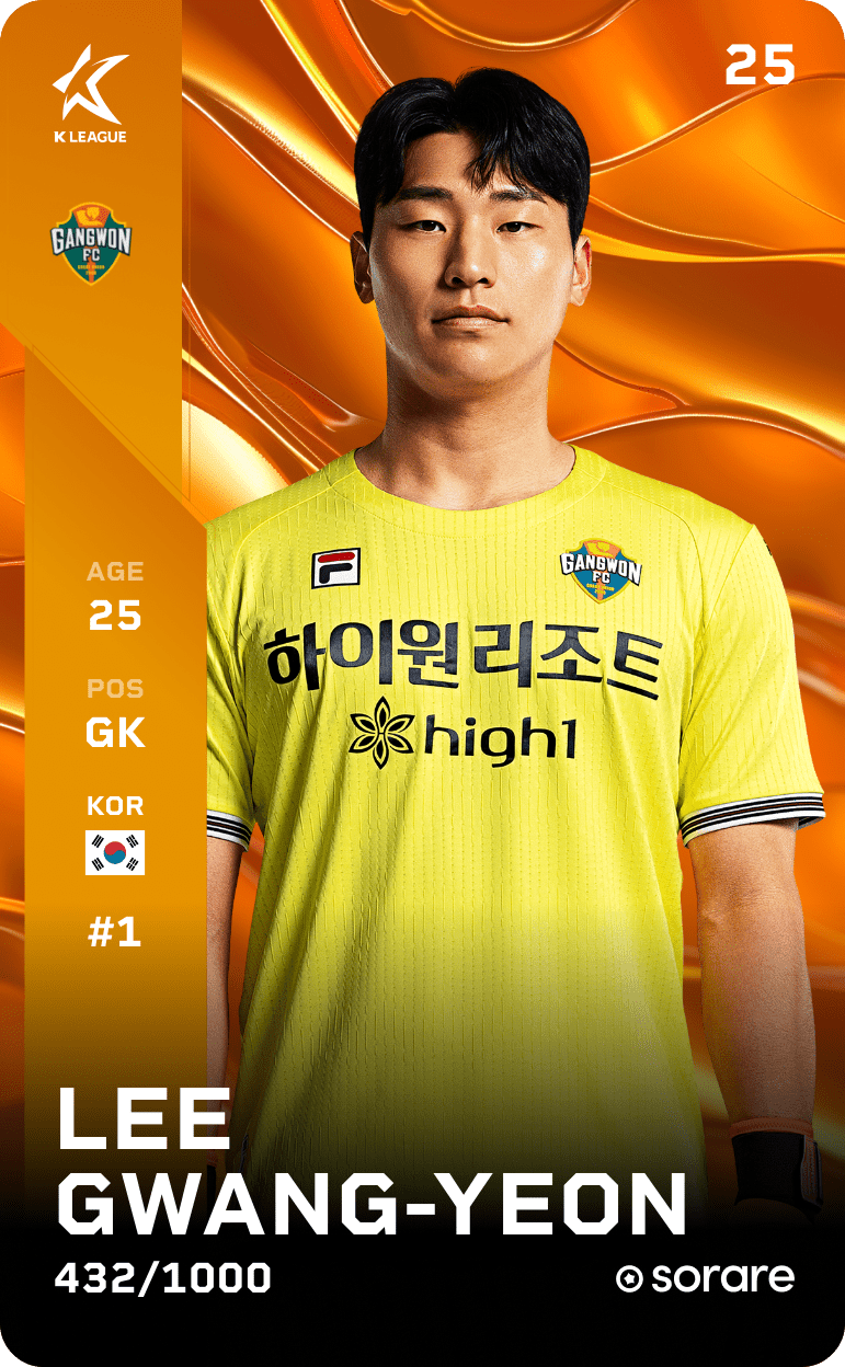 Lee Gwang-Yeon 2025-26 • Limited 432/1000