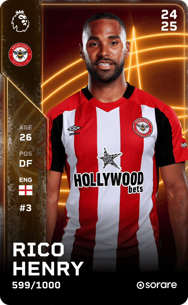 Rico Henry 2024-25 • Limited 599/1000