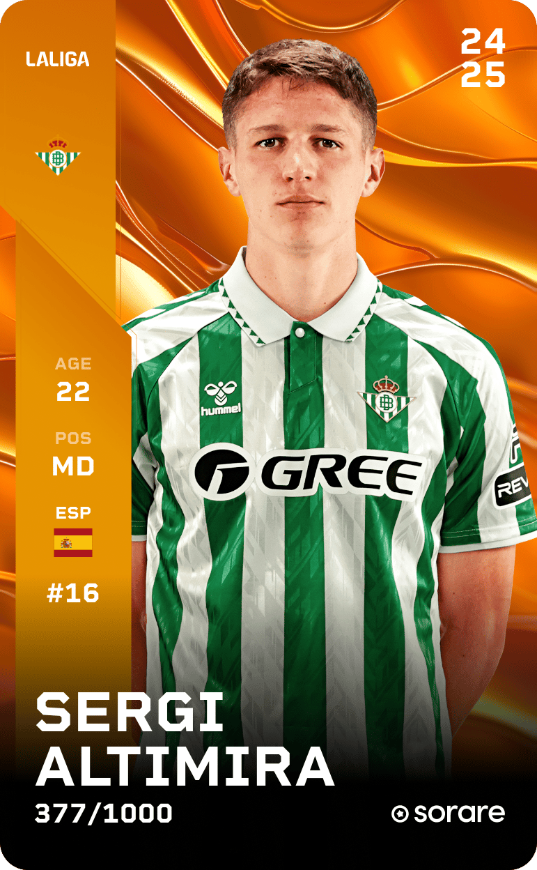 Sergi Altimira 2024-25 • Limited 377/1000