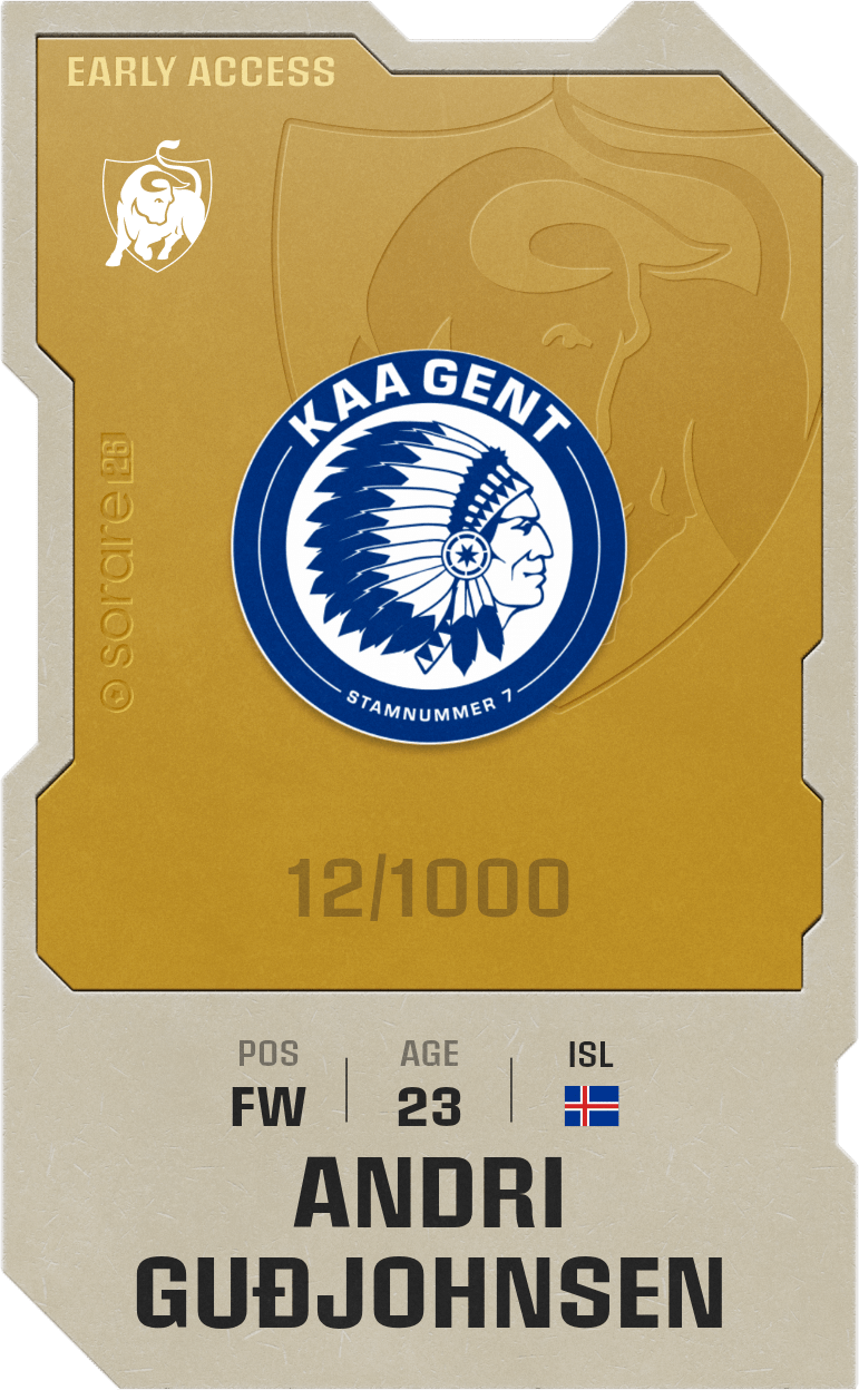 Andri Guðjohnsen 2025-26 • Limited 12/1000