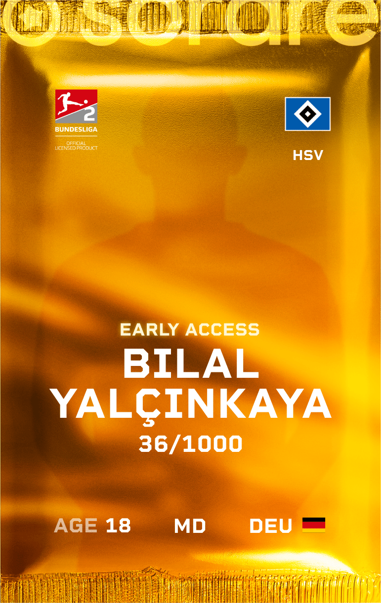 Bilal Yalçınkaya 2024-25 • Limited 36/1000