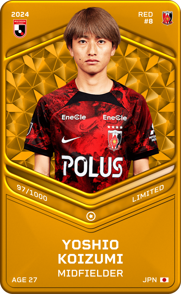 Yoshio Koizumi 2024-25 • Limited 97/1000
