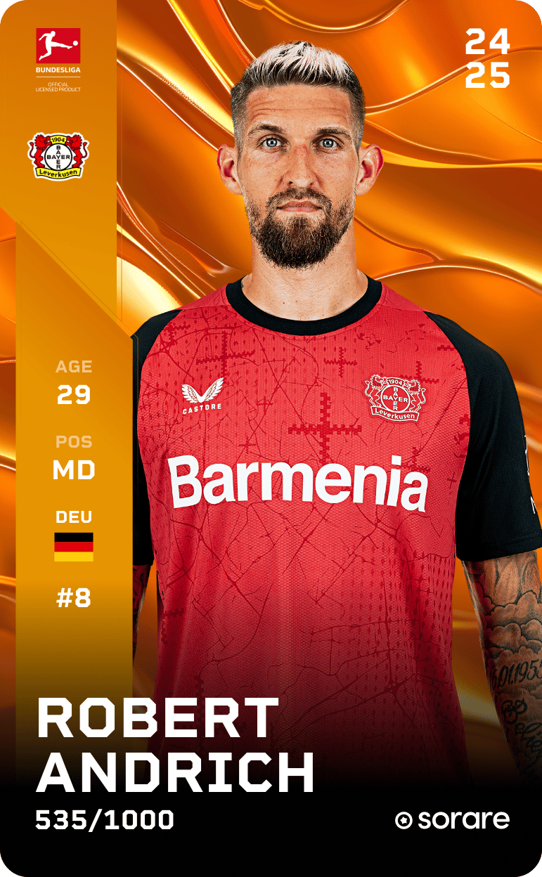Robert Andrich 2024-25 • Limited 535/1000