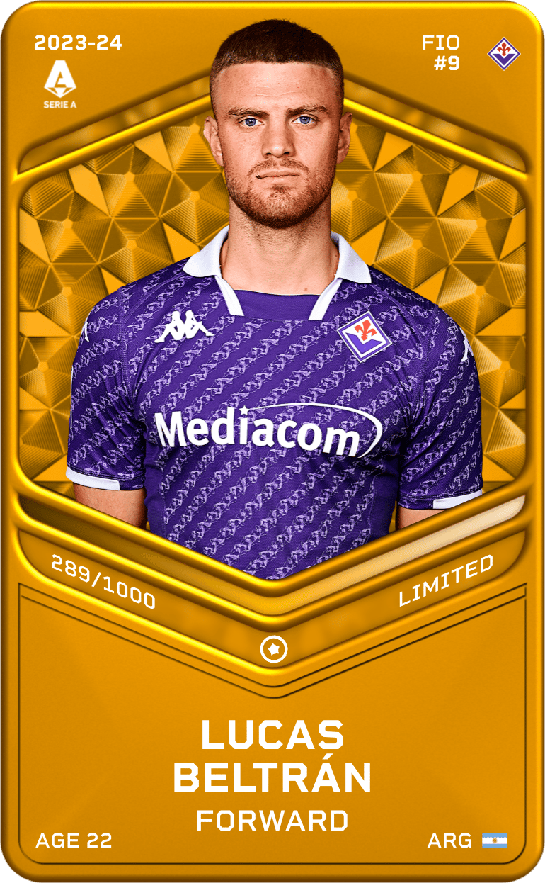 Lucas Beltrán 2023-24 • Limited 289/1000